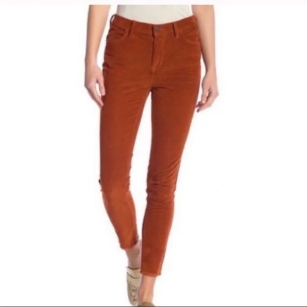 Free People We The Free Burnt Orange Corduroy Pants